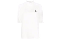 Brunello Cucinelli Short-Sleeve High-Neck Top