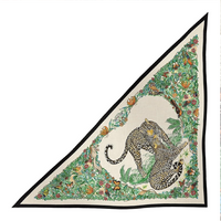 HERMES Cashmere Silk Silk Scarves Women's Multicolor
