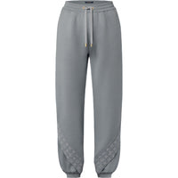 LOUIS VUITTON Knitted Sports Pants Women's Gray
