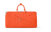 LOUIS VUITTON Keepall Bandouliere 50 Taurillon Colormania Orange
