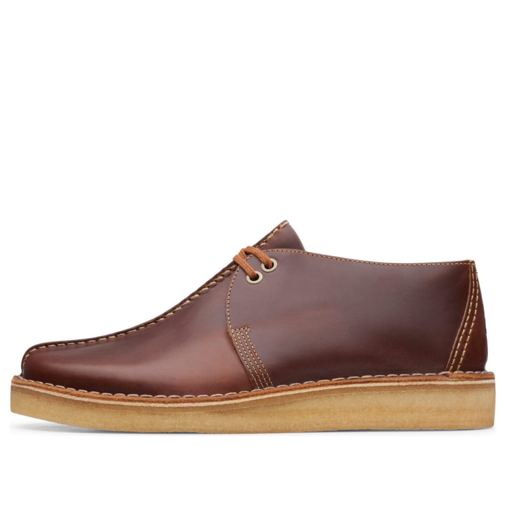 (WMNS) Clarks Desert Trek Leather 'Tan' 26148562