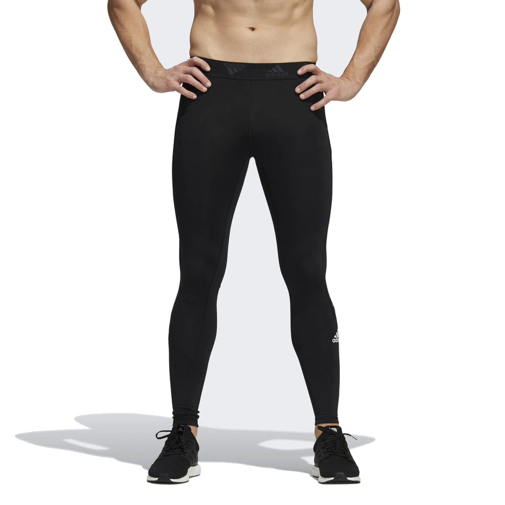 adidas Compression Long Tights Asia Sizing 'Black' GT9518