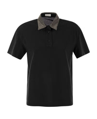 Brunello Cucinelli Monili-Detail Polo Shirt