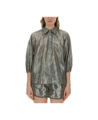 Brunello Cucinelli Metallic-Effect Shirt