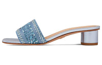 DIOR Dway Slide Slippers Women's Blue
