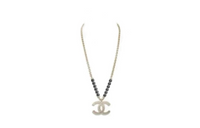 CHANEL Necklaces Women's Gold