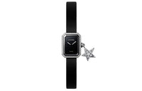 CHANEL PREMIÈRE LUCKY STAR Wrist Watch Quartz Movement Rubber Strap Black Dial Women's Watch