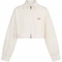 PRADA SS24 Jackets Coats Women's White