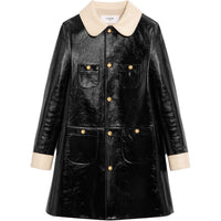 CELINE FW24 Leather Jacket Women's Black
