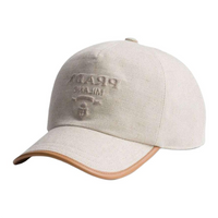 PRADA Logo-embossed Cotton Cap
