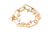 PRADA Metal Bracelets Women's Gold