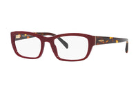 PRADA Eyeglass Frames Women's Red