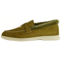 Loro Piana Loafers Women's Green