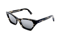 DIOR Irregular Shape Sunglasses Women's Gray