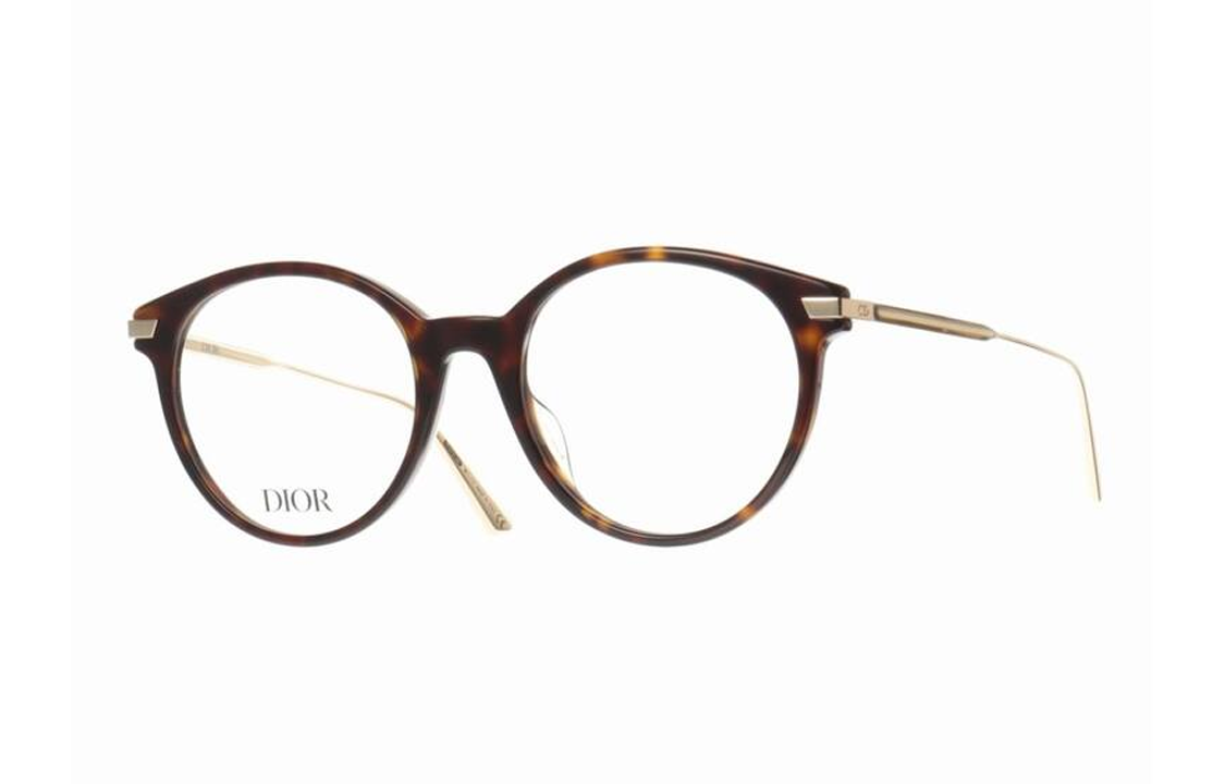 DIOR - Round Eyeglass Frames Women's Tortoiseshell