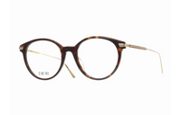 DIOR - Round Eyeglass Frames Women's Tortoiseshell