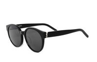 SAINT LAURENT Round Sunglasses Women's Black