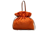 PRADA Nylon Tote Bag Shopping Bag Shoulder Bag Handbag Unisex Orange