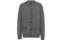 PRADA Crew-neck Cashmere Cardigan