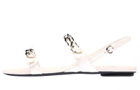 MIU MIU Strap Sandals Women's White