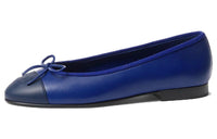CHANEL Casual Single Shoes Women's Marine Blue