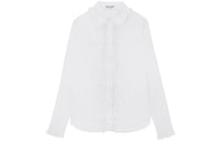 SAINT LAURENT Ruffled Button-Up Shirt