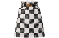 LOUIS VUITTON Bubble Damier Paperbag Mini Skirt