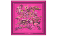 DIOR Silk Scarves Women's Purple