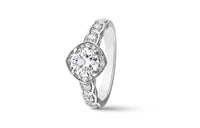 CHANEL Diamond Rings Women's Silver