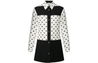 LOUIS VUITTON Graphic Polka Dot Mini Shirt Dress