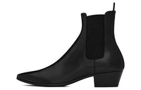 SAINT LAURENT Vassili Chelsea Boots Men's Black