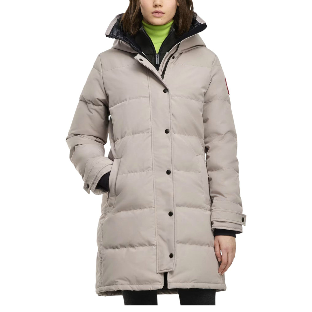 (WMNS) Canada Goose Shelburne Parka 'Limestone' 3802W-32