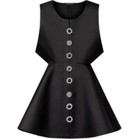 LOUIS VUITTON Boxy Button Front Dress