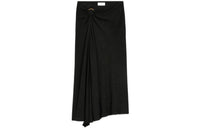 CELINE Casual Long Skirt Women's Black