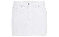 PRADA Casual Short Skirts Women's White