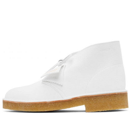 Clarks Desert Boots 221 'White Suede' 26155608