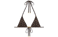 CELINE Monogram Triangle Bikini Top