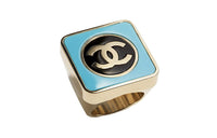 CHANEL Rings Women's Blue