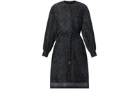 LOUIS VUITTON Monogram Cloud Shirt Dress