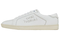 SAINT LAURENT Studded Low Top White Women's