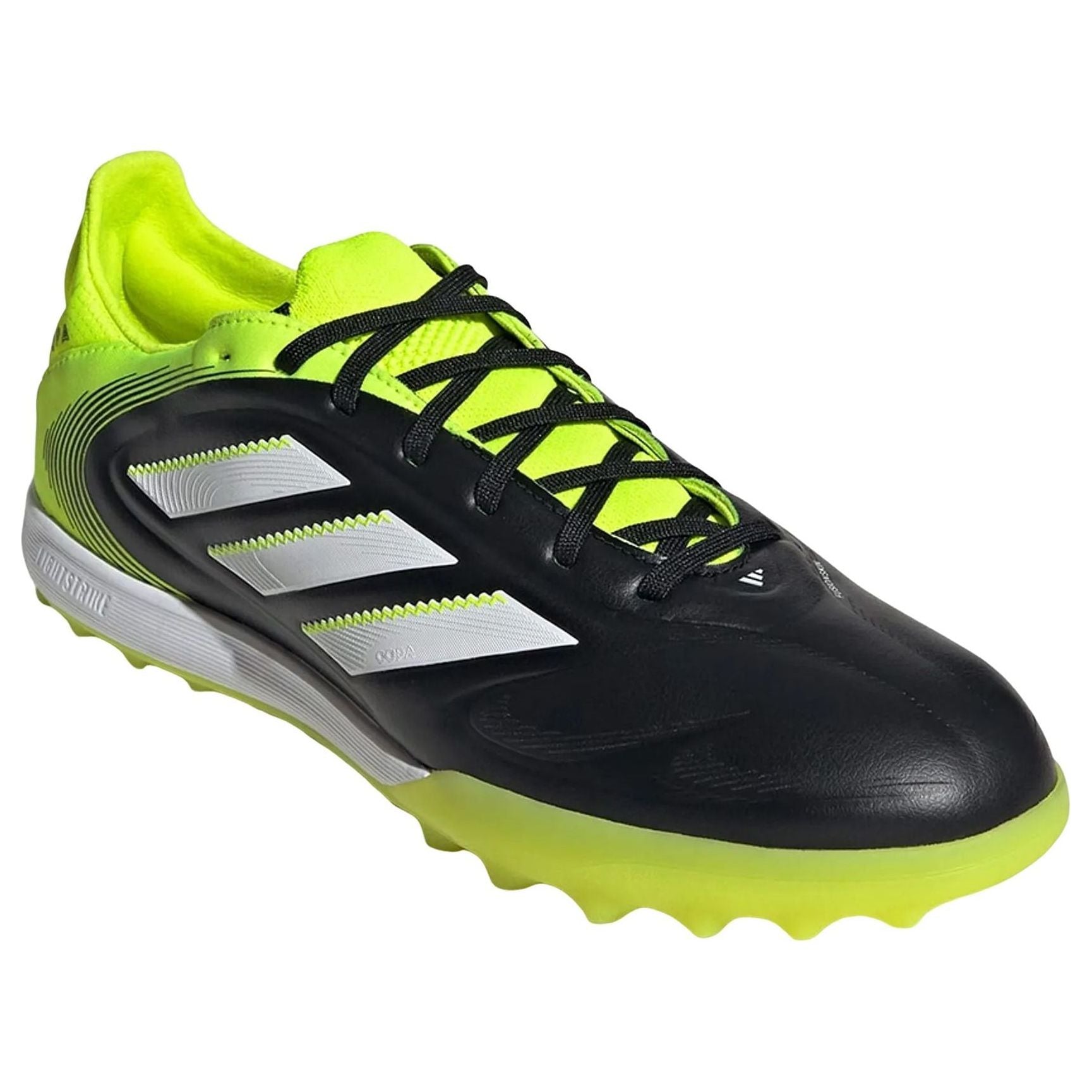 adidas Copa Pure III Pro TF 'Core Black Cloud White Lucid Lemon' JR2834