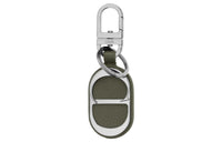 DIOR Leather Keychains Men's Olive