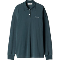 MIU MIU SS25 Polo Shirt Women's Green