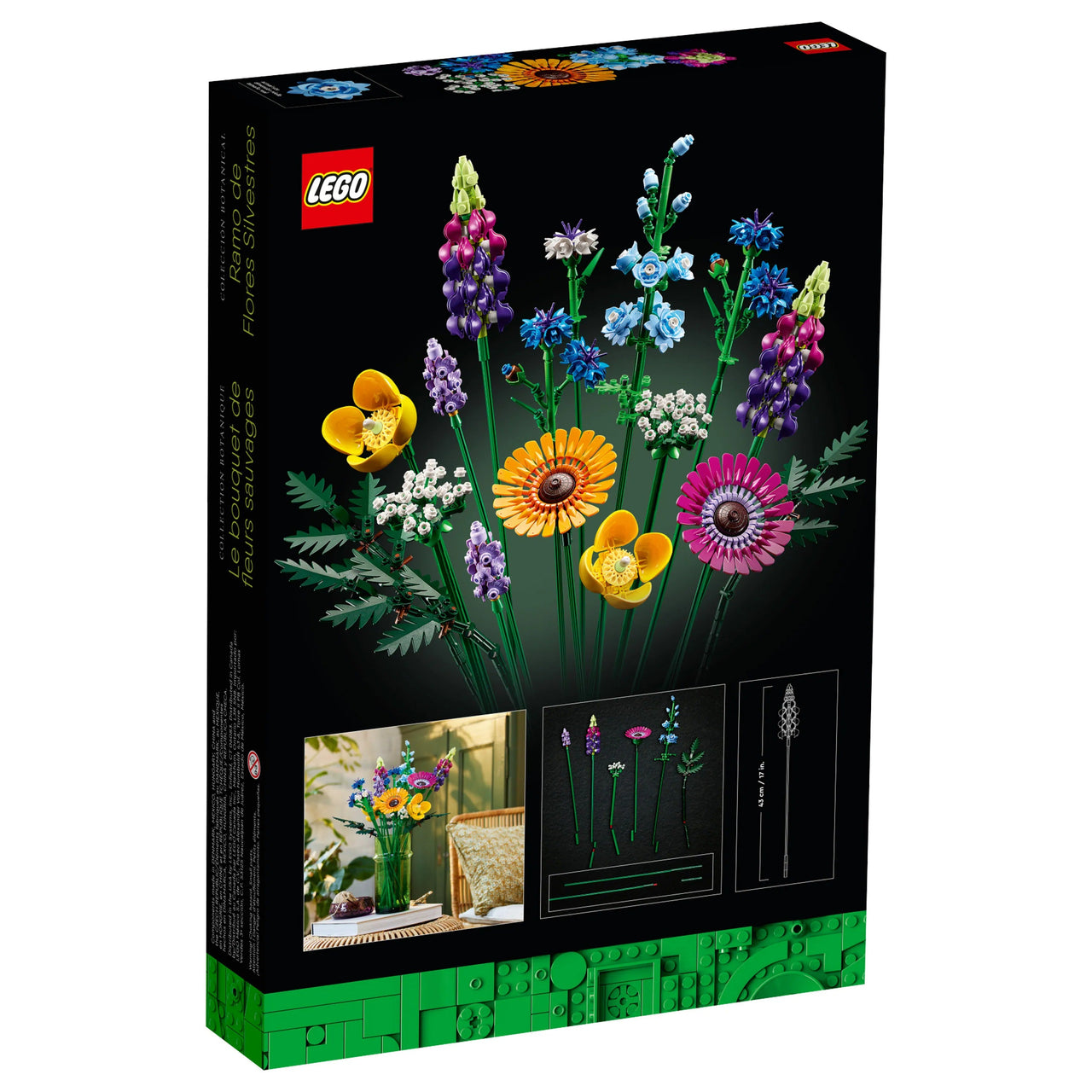 LEGO Botanical Collection Wildflower Bouquet Set 10313