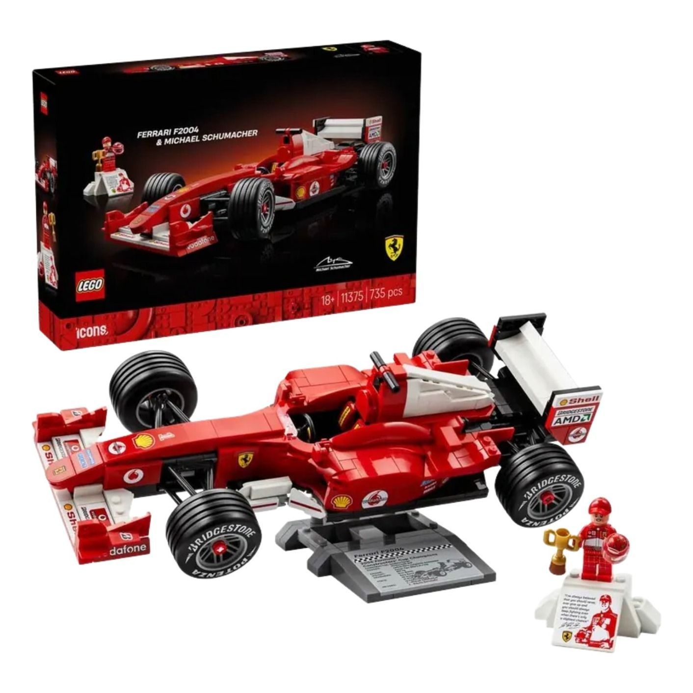 LEGO Ferrari F2004 & Michael Schumacher 11375