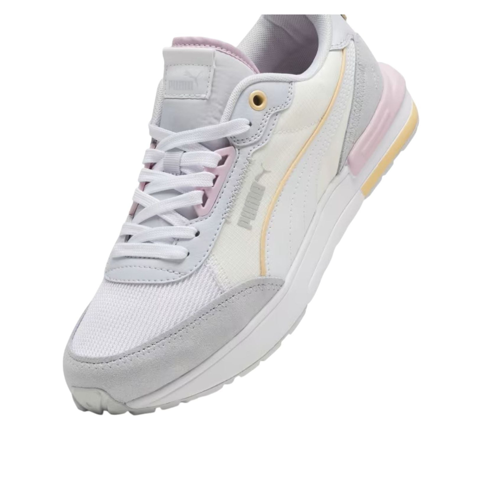(WMNS) PUMA R22 'Vapor Gray Rose Quartz PUMA White' 387066-36