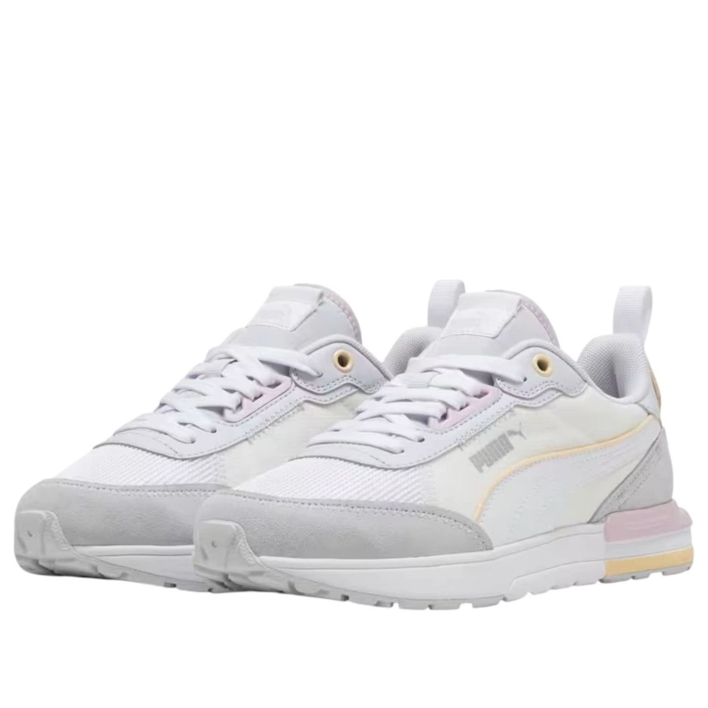 (WMNS) PUMA R22 'Vapor Gray Rose Quartz PUMA White' 387066-36