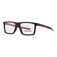 PRADA Eyewear Logo engraved Rectangle frame Glasses