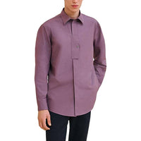 HERMES Shirts Men Purple