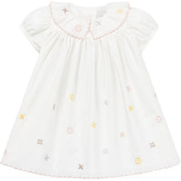 LOUIS VUITTON Dress White Infant And Toddler